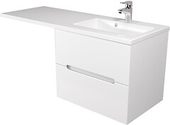 Фото Мойдодыр Octavio 60-A под умывальник Adam 120 R белый (00-0009414)