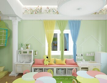 Фото Design Service Детская игровая стенка с диваном (DS-043)