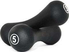 Фото LiveUp Neoprene Dumbbell Black (LS2002-B5)