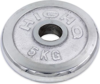 Фото Highq Sport диски хромированные d-52 мм 5 кг (TA-1802)
