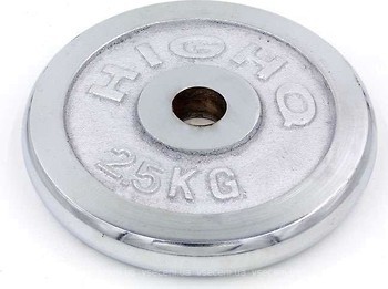 Фото Highq Sport диски хромированные d-30 мм 2.5 кг (TA-1451)