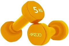 Фото 4FIZJO Гантели виниловые 2x5 кг (4FJ0210)