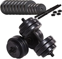Фото Kettler гантели наборные битумные 2x13.5 кг