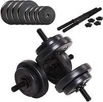 Фото Kettler гантели наборные битумные 2x8.5 кг
