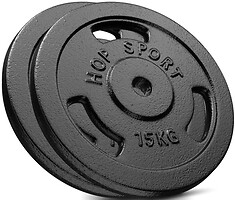 Фото Hop-Sport набор дисков металлических Strong 2x15 кг