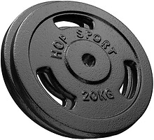 Фото Hop-Sport набор дисков металлических Strong 2x20 кг