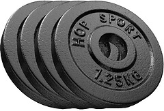 Фото Hop-Sport набор дисков металлических Strong 4x1.25 кг