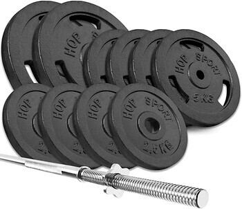 Фото Hop-Sport Штанга 59 кг Strong