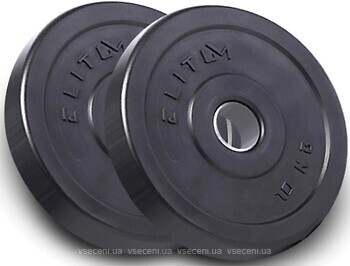 Фото Hop-Sport набор дисков композитных Elitum 2x10 кг