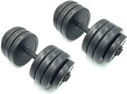 Фото Newt Гантели наборные композитные Rock Pro 2х19 кг (NE-PL-G-019-2)