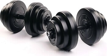 Фото Elitum Гантели наборные композитные Elitum 2x18.5 кг