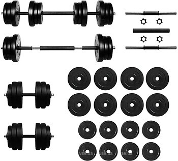 Фото RN Sport Гантели наборные с функцией штанги 2x16 кг (RN_1231944)