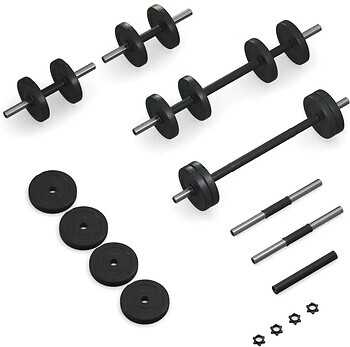 Фото Fit-On Гантели с функцией штанги 2 в 1 13 кг (2020-0013)