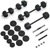 Фото Fit-On Гантели с функцией штанги 2 в 1 28 кг (2020-0003)