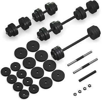 Фото Fit-On Гантели с функцией штанги 2 в 1 32 кг (2020-0004)