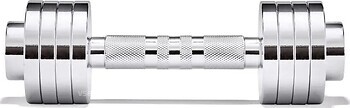 Фото Adidas Adjustable Chrome Dumbbell 5 kg (ADWT-11400)
