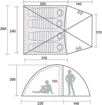 Фото Tramp Bell 4 V3 (UTRT-108-olive)