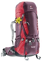 Фото Deuter Aircontact 60+10 SL red (aubergine/cranberry)