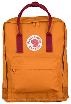 Фото Fjallraven Knken 16 orange (burnt orange/deep red)