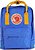 Фото Fjallraven Kanken Mini 7 blue (UN blue-warm yellow)