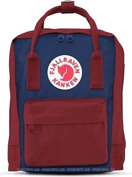 Фото Fjallraven Kanken Mini 7 blue/red (royal blue/ox red)