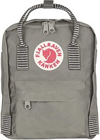 Фото Fjallraven Kanken Mini 7 grey (fog/striped)