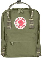 Фото Fjallraven Kanken Mini 7 green (folk pattern)