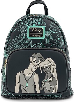 Фото Loungefly Disney Atlantis 20th Anniversary Kida Milo Mini Backpack