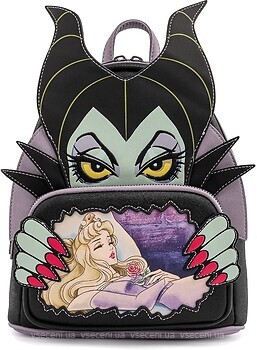 Фото Loungefly Disney Villains Scene Maleficent Sleeping Beauty Mini Backpack