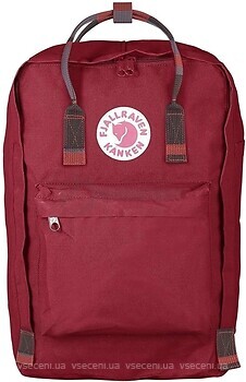 Фото Fjallraven Kanken Laptop 17 deep red/random blocked