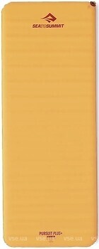 Фото Sea to Summit Pursuit Plus SI Mat Large Rectangular Wide Zinnia Orange (STS ASL053081-460605/9327868162130)