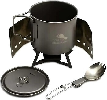 Фото Toaks Ultralight Titanium Cook System