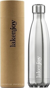 Фото Laken Lakenjoy Thermo Bottle 500 мл Silver (J50)