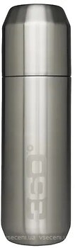 Фото 360 Degrees Vacuum Insulated Stainless Flask with Pour Through Cap 750 мл Silver (STS 360SSVF750ST)