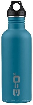 Фото 360 Degrees Vacuum Insulated Stainless Steel Bottle 1000 мл Dark Blue (STS 360SSB1000DM)