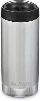 Фото Klean Kanteen TKWide Cafe Cap 355 мл Brushed Stainless (1008301)