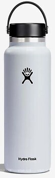 Фото Hydro Flask Wide Flex Cap 1200 мл White (W40BTS110-WHITE)