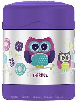 Фото Thermos Funtainer 290 мл фиолетовый сова (123018)