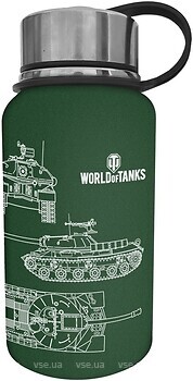 Фото World of Tanks FWGTHERMOS23GN000 650 мл зеленый