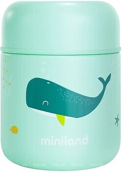 Фото Miniland Ocean Whale 280 мл бирюзовый (89617)