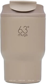 Фото 63mugs Drive 360 мл флэт вайт бежевая