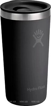 Фото Hydro Flask All Around Tumbler Press-In Lid Black 350 мл (040.0060)