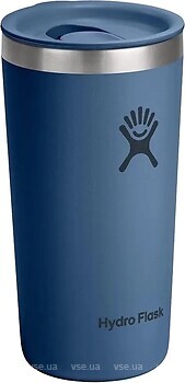 Фото Hydro Flask All Around Tumbler Press-In Lid Harbor Blue 350 мл (040.0058)