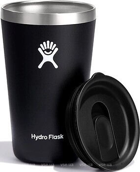 Фото Hydro Flask All Around Tumbler Press-In Lid Black 450 мл (040.0065)