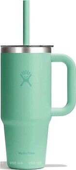 Фото Hydro Flask Travel Tumbler Clear Lid 700 мл Mermaid Green (040.0046)