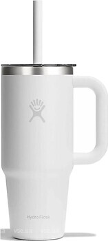 Фото Hydro Flask Travel Tumbler Clear Lid 700 мл White (040.0052)
