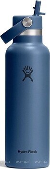 Фото Hydro Flask Standard Flex Straw Cap 600 мл Harbor Blue (040.0042)