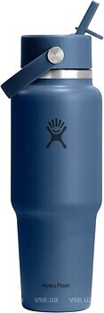 Фото Hydro Flask Wide Flex Straw Travel Bottle 950 мл Harbor Blue (040.0026)