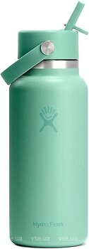 Фото Hydro Flask Wide Flex Straw Cap 950 мл Mermaid Green (040.0001)