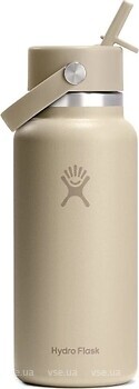 Фото Hydro Flask Wide Flex Straw Cap 950 мл Oat (040.0007)